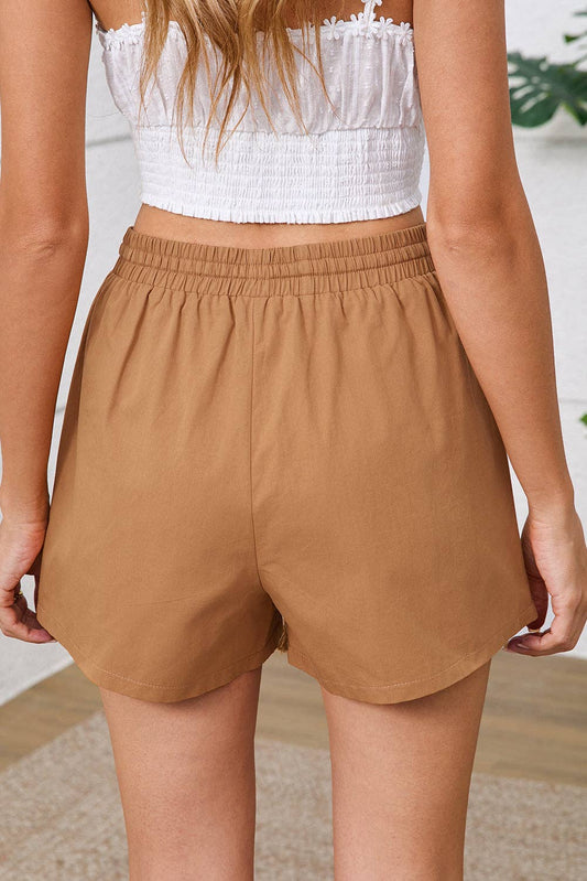 Boho Floral Embroidered Summer Shorts