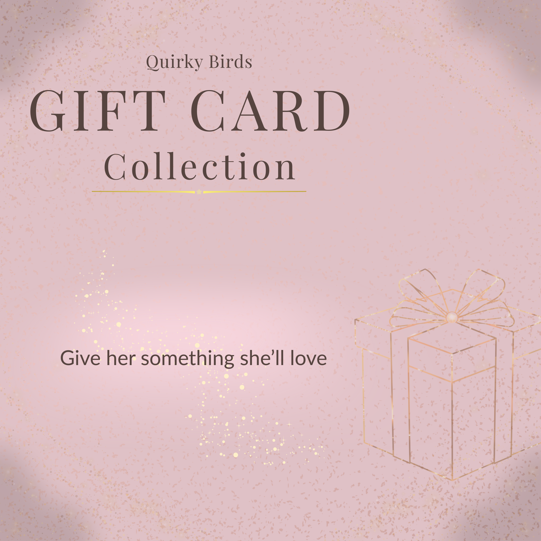 Quirky Birds Gift Cards
