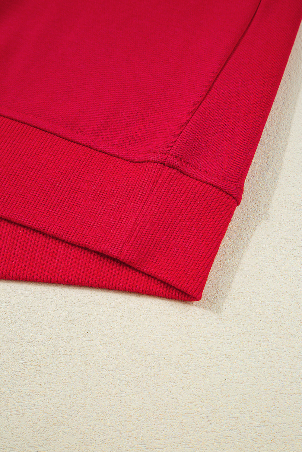 Dirty blue Varsity Striped Detail Crewneck Pullover Elastic Sweatpants 2pcs Outfit