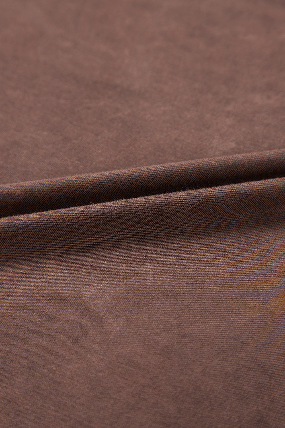 Chestnut Mineral Wash Criss Cross V-Neck Casual T-Shirt | Women’s Western Inspired Top