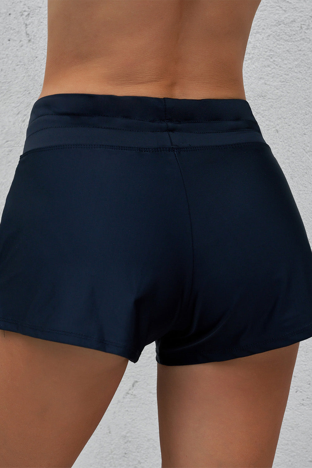 Womens Black Swim Boardshorts