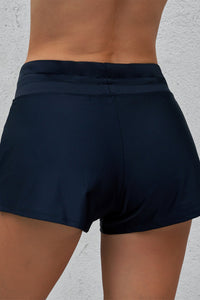 Womens Black Swim Boardshorts