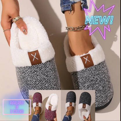 Southern Luxe Cozy Fleece-Lined Slippers | Holiday Gift Comfort Slides