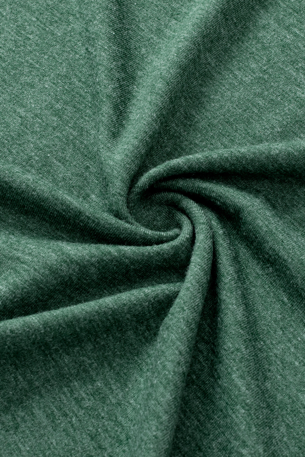 Blackish Green Embroidered V-Neck Draped Sleeve Plus Size Blouse