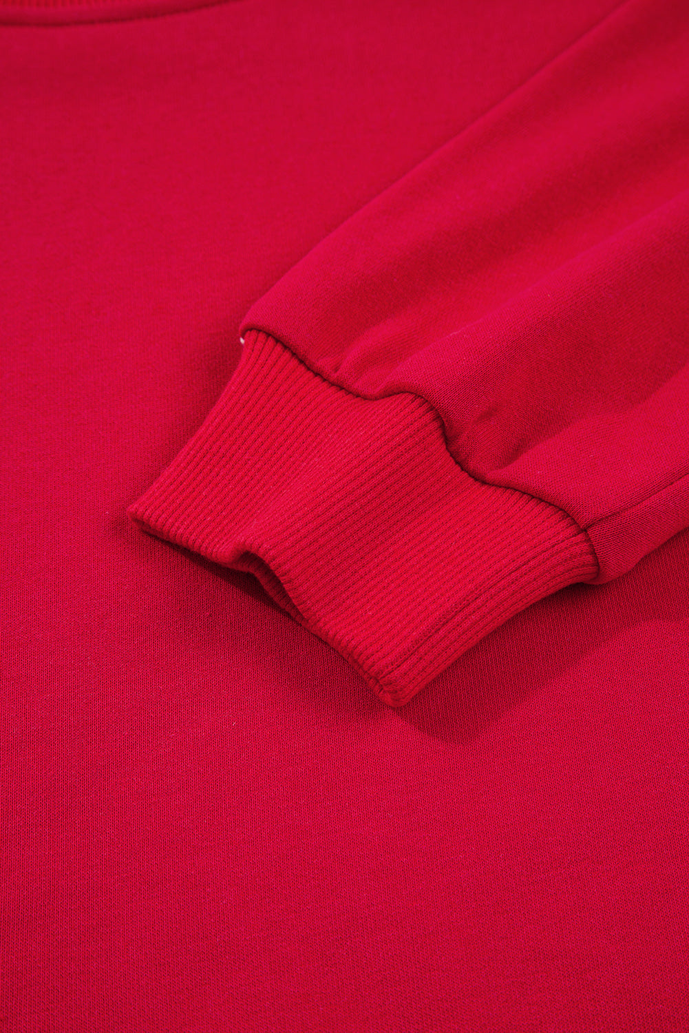 Dirty blue Varsity Striped Detail Crewneck Pullover Elastic Sweatpants 2pcs Outfit