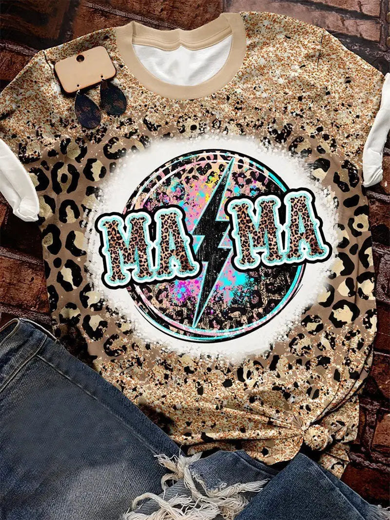 Mama Bleached Tee