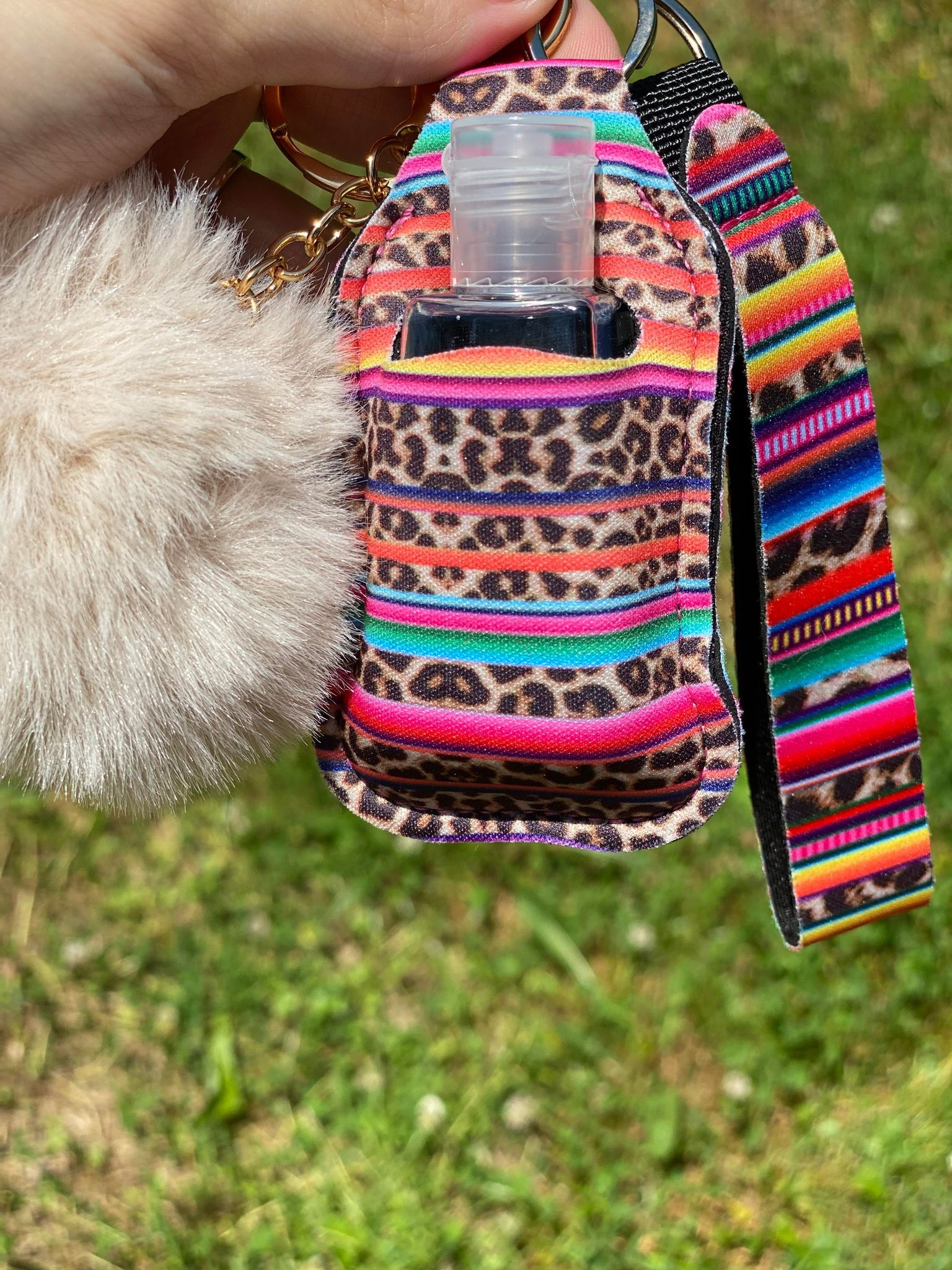 PomPom Keychain Set