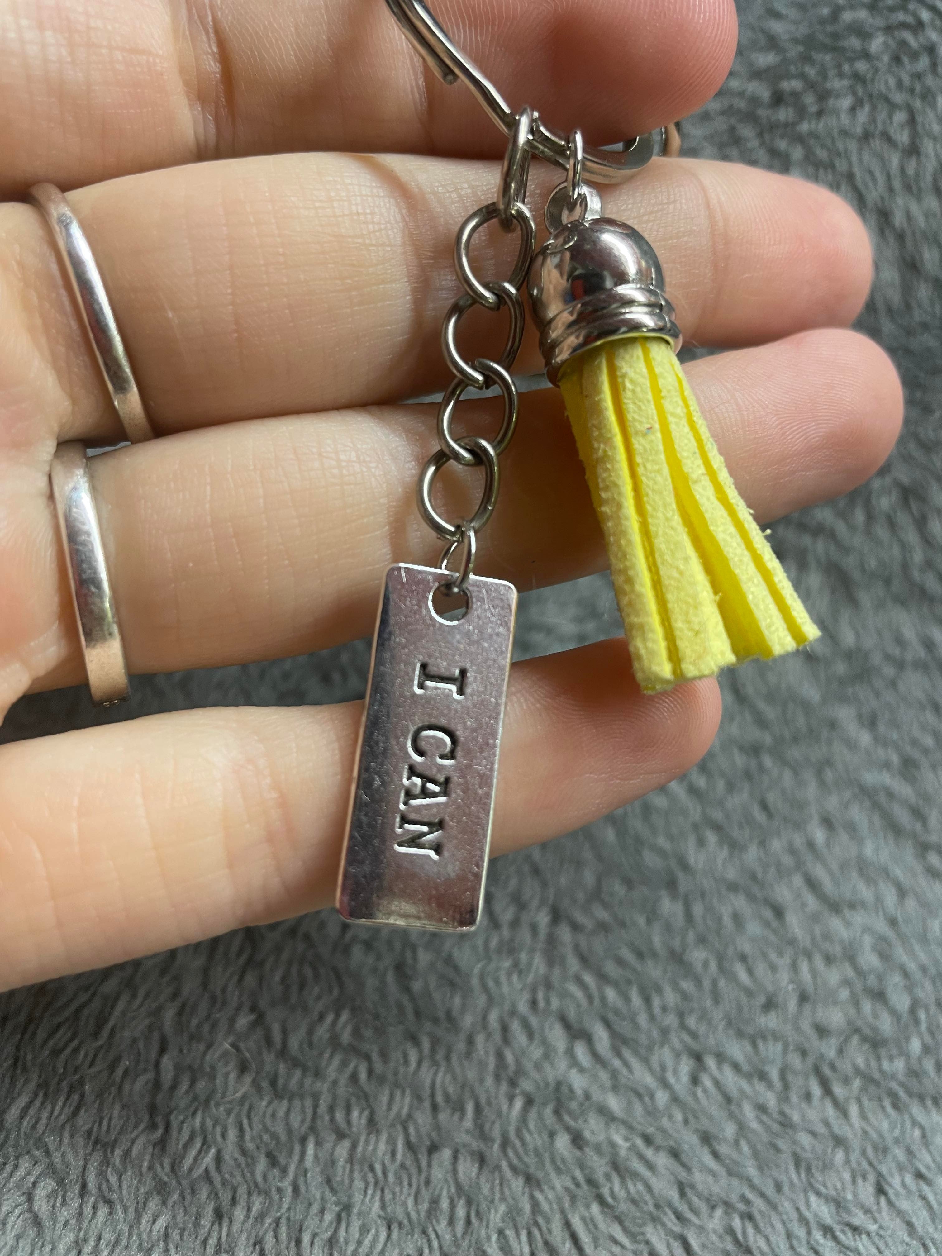 Inspirational Charm Keychain