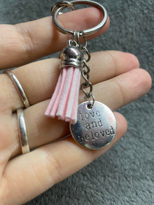 Inspirational Charm Keychain