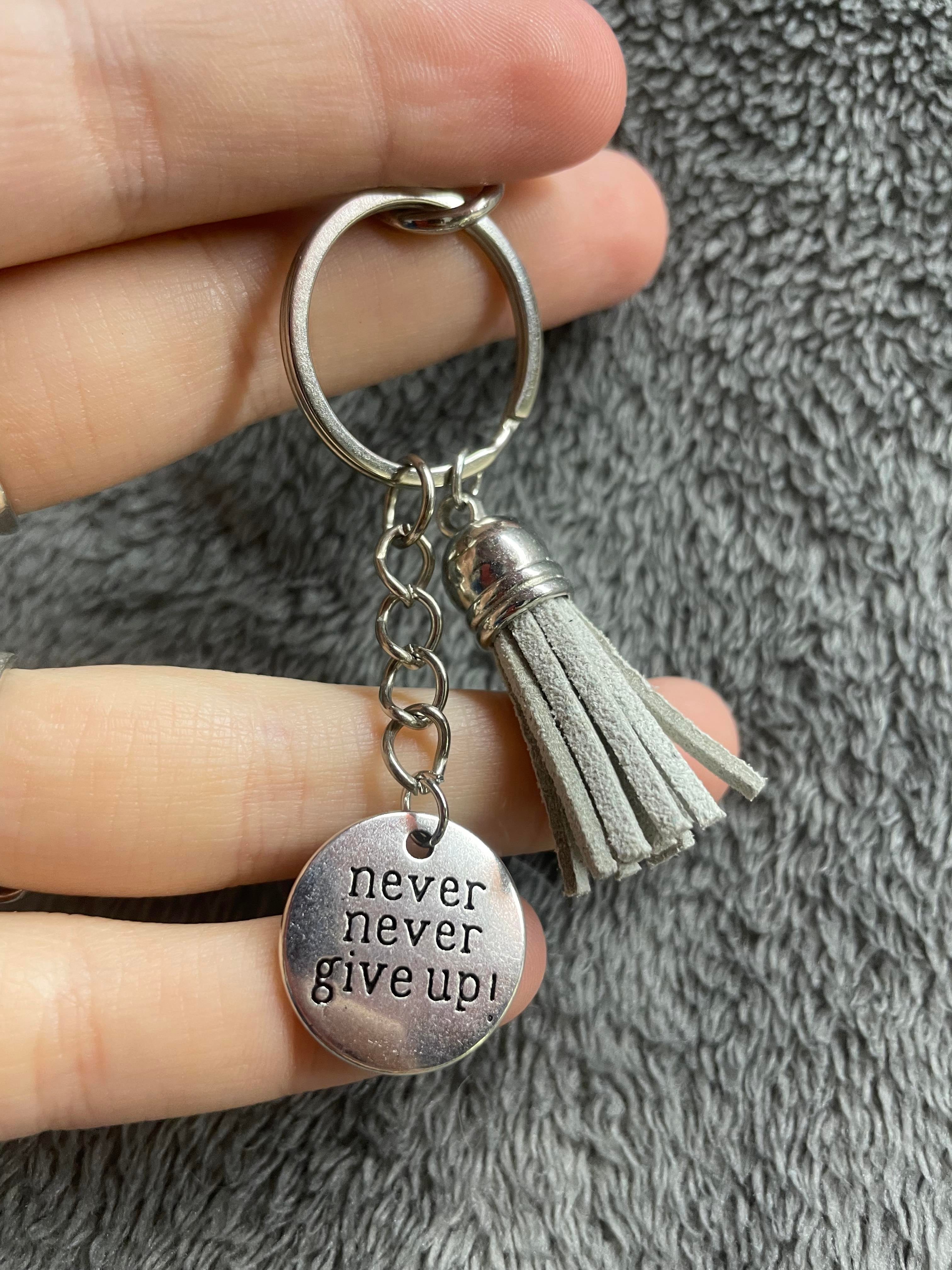 Inspirational Charm Keychain