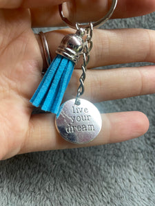 Inspirational Charm Keychain