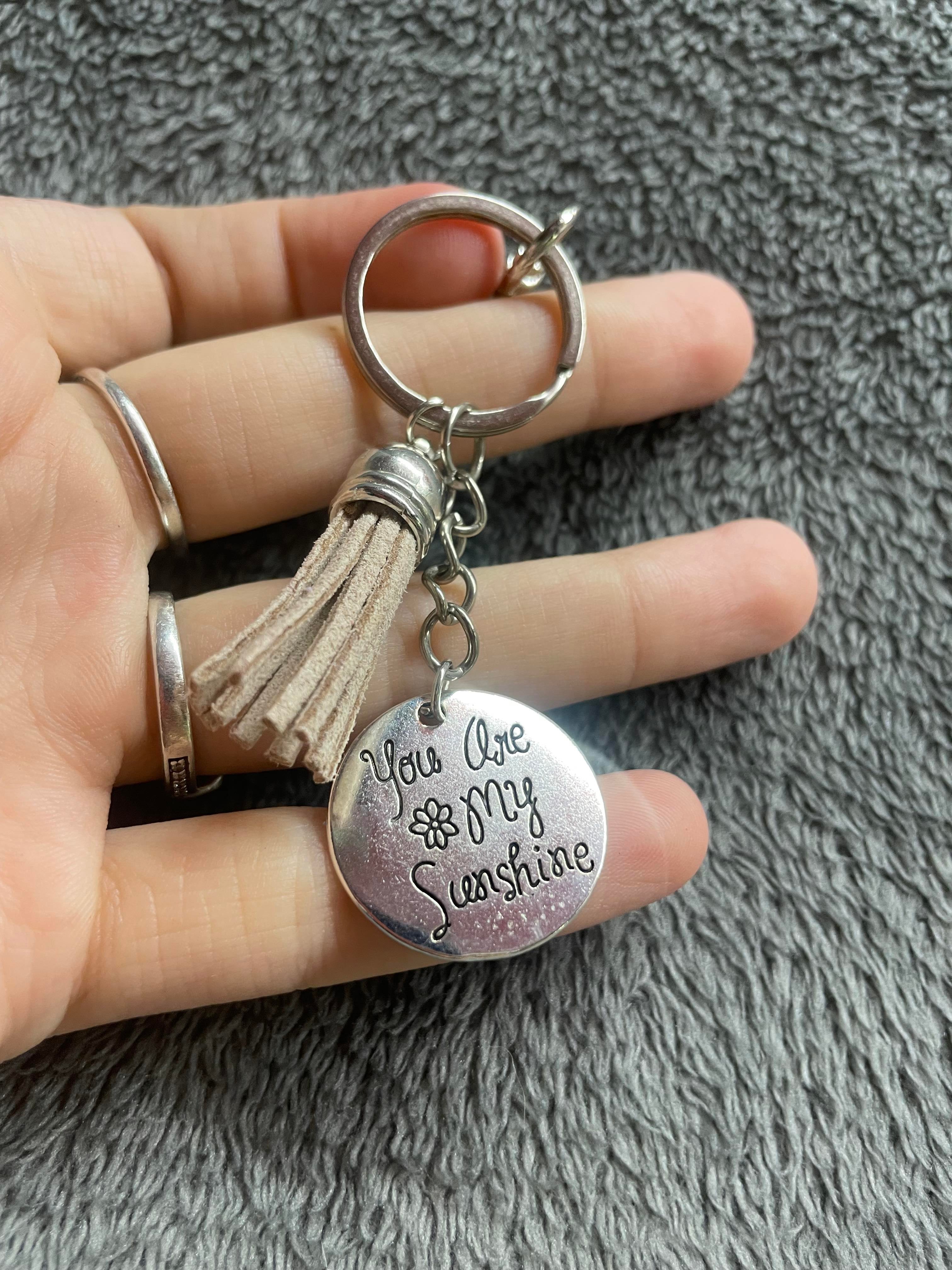 Inspirational Charm Keychain