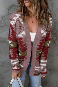 Moraga Pocketed Aztec Cardigan