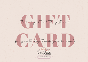 Quirky Birds Gift Card