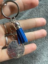 Inspirational Charm Keychain